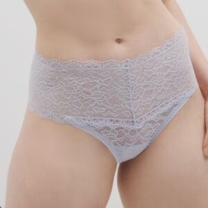Women's Soma Embraceable Lace Retro Thong 4 pieces Size M